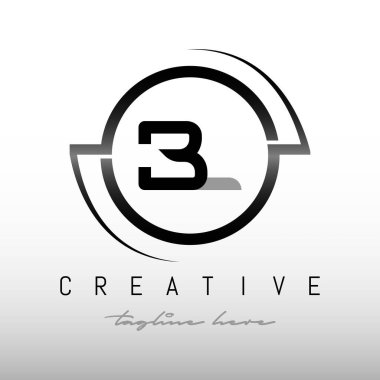 Yaratıcı modern iş tipografi vektör şablonlu ilk harf BL logosu. Çember Tasarımlı BL Dairesel Harf Logosu.