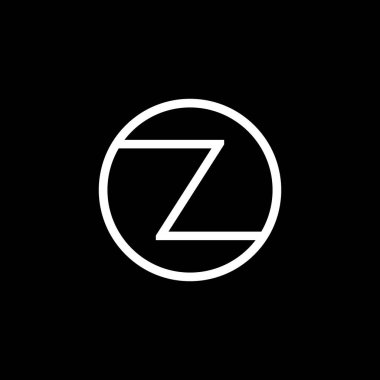 Z harfinin baş harfi Logo Tasarım Vektör Şablonu. Soyut Harf Z Logo Tasarım Vektörü İllüstrasyonu.