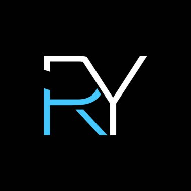 Başlangıçta RL veya R L soyut olağanüstü profesyonel iş müthiş sanatsal markalaşma şirketi farklı renkler logo tasarım şablonu.