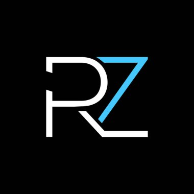 Başlangıçta RL veya R L soyut olağanüstü profesyonel iş müthiş sanatsal markalaşma şirketi farklı renkler logo tasarım şablonu.