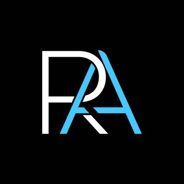 Başlangıçta RL veya R L soyut olağanüstü profesyonel iş müthiş sanatsal markalaşma şirketi farklı renkler logo tasarım şablonu.