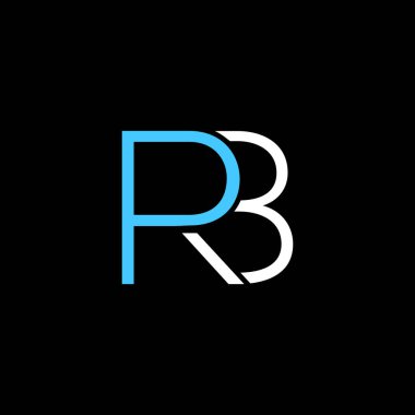 Başlangıçta RL veya R L soyut olağanüstü profesyonel iş müthiş sanatsal markalaşma şirketi farklı renkler logo tasarım şablonu.