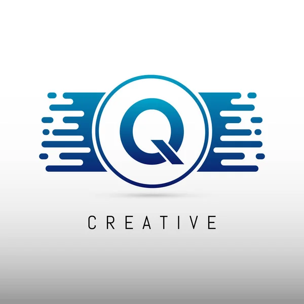 Αρχική Επιστολή Σχεδιασμός Προτύπου Logo Σχεδιασμός Λογότυπου Δημιουργικής Επιστολής — Διανυσματικό Αρχείο