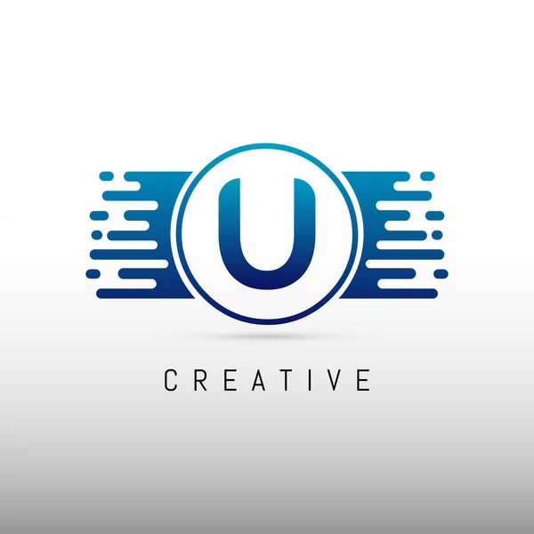 Lettre Initiale Modèle Logo Design Lettre Créative Logo Design — Image vectorielle
