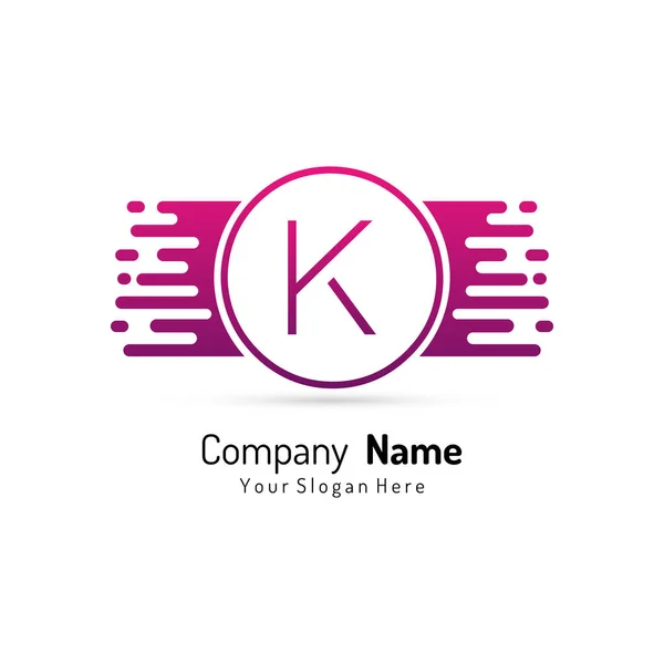 Letra Inicial Logo Template Design Carta Criativa Logo Design Vector —  Vetores de Stock