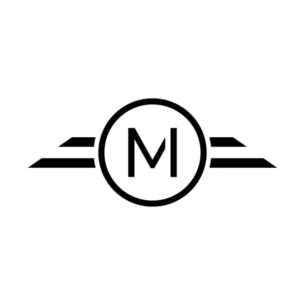 Вектор Логотипа Начального Буквы Креативная Абстрактная Буква — стоковый вектор