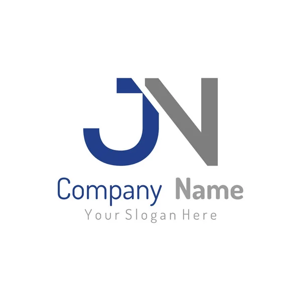初始字母Jn标志设计向量模板 创新摘要Jn字母标志设计说明 — 图库矢量图片
