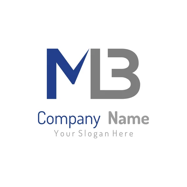 初始字母Mb标志设计向量模板 创意式摘要Mb信标设计说明 — 图库矢量图片