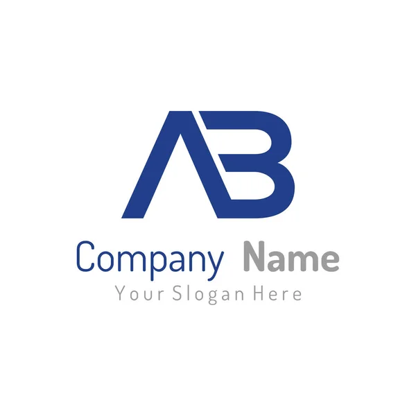 Počáteční Šablona Pro Návrh Loga Creative Abstract Letter Logo Design — Stockový vektor