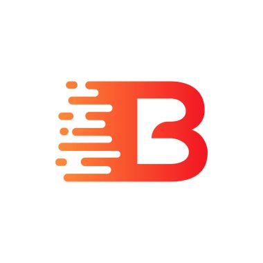 Soyut Nokta Harf B Logo Tasarımı. Noktalı B Harfi Tasarım Vektörü Vektör Şablonu ResmiComment.