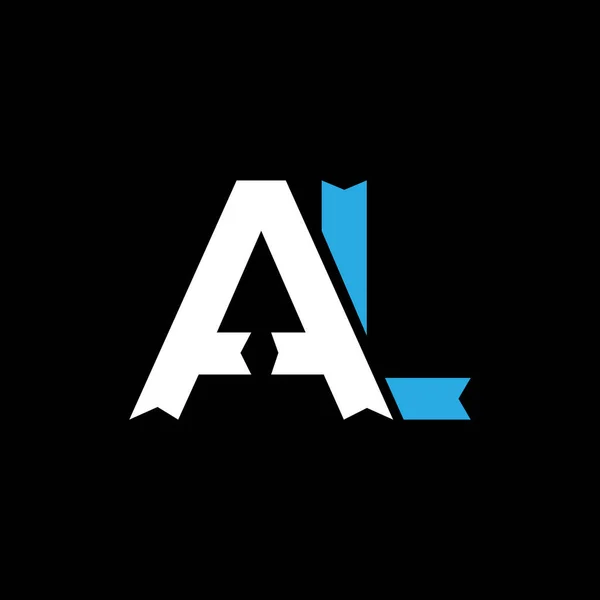 Initial Letter Logo Icon Design Template Elements — Stok Vektör