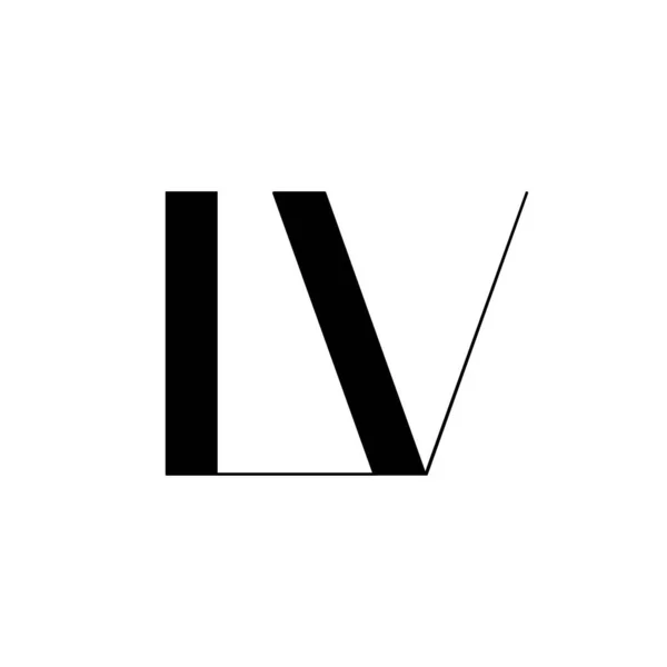 Initials Letters Monogram Logo — Image vectorielle