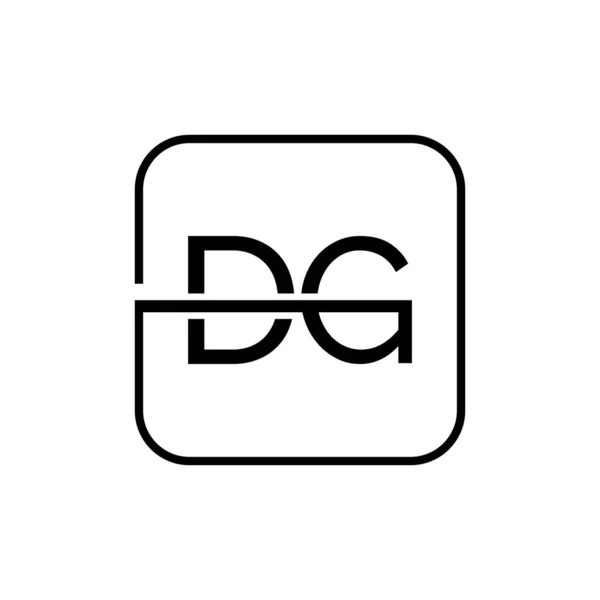 Ursprungligt Dokument Från Logotyp Design Vektor Mall Kreativa Brev Logotyp — Stock vektor