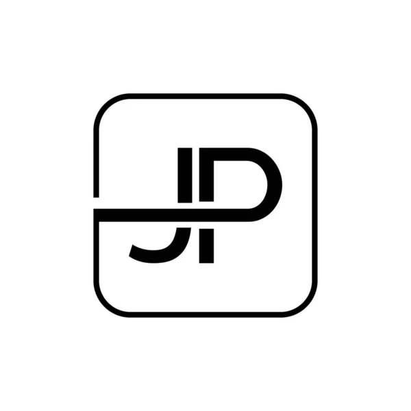 Початкова Літера Дизайн Логотипу Векторний Шаблон Креативна Літера Дизайн Логотипу — стоковий вектор