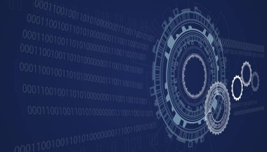 Abstract technology background Hi-tech background vector illustration