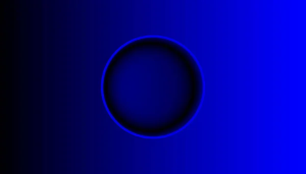 青いボタンと影ウェブサイトのベクトルデザイン — ストックベクタ