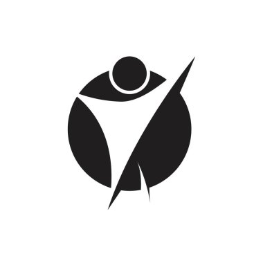 Herhangi bir marka etiketi için uygun basit tasarım logosu çizimi