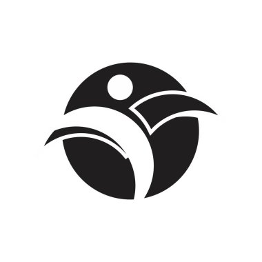 Herhangi bir marka etiketi için uygun basit tasarım logosu çizimi