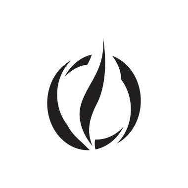 Herhangi bir marka etiketi için uygun basit tasarım logosu çizimi