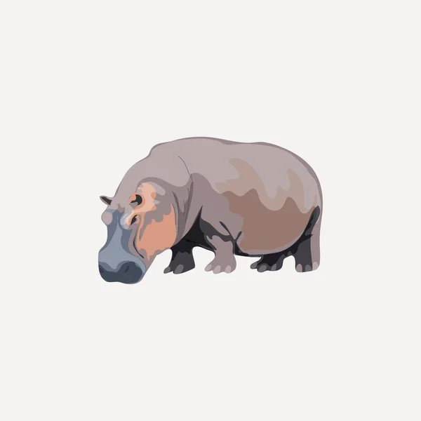 Einfaches Animal Themed Vektor Illustration Design — Stockvektor