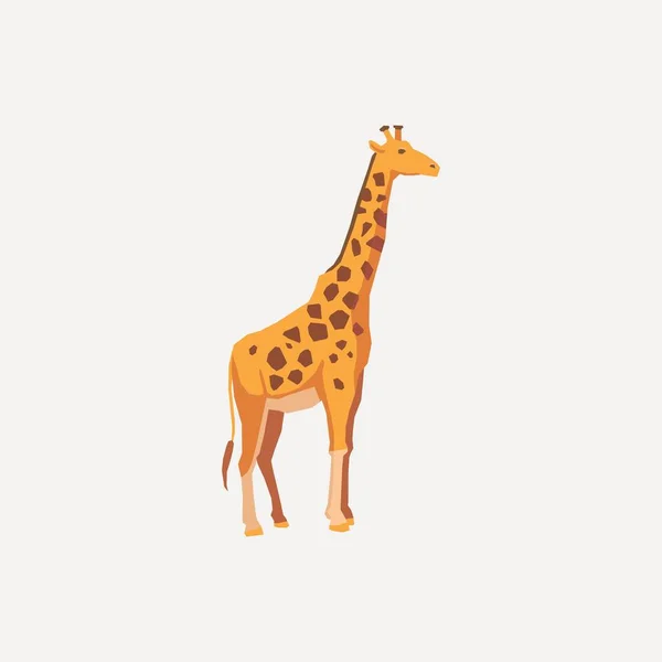 Einfaches Animal Themed Vektor Illustration Design — Stockvektor