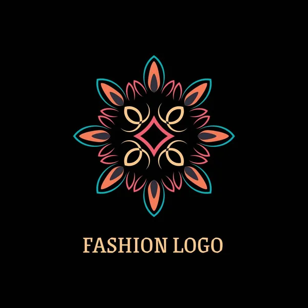 Diseño Logotipo Vector Simple Con Tema Moda — Archivo Imágenes Vectoriales