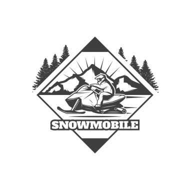 Beyaz arkaplanda kar mobil temalı vektör tasarımı