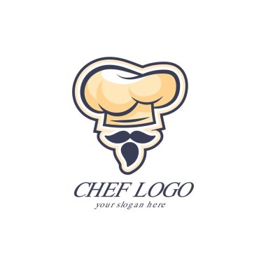 Yemek, yemek ve restoran temalı vektör tasarımı