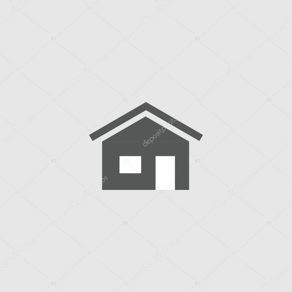 Vector design in the form of buildings such as offices, houses, etc