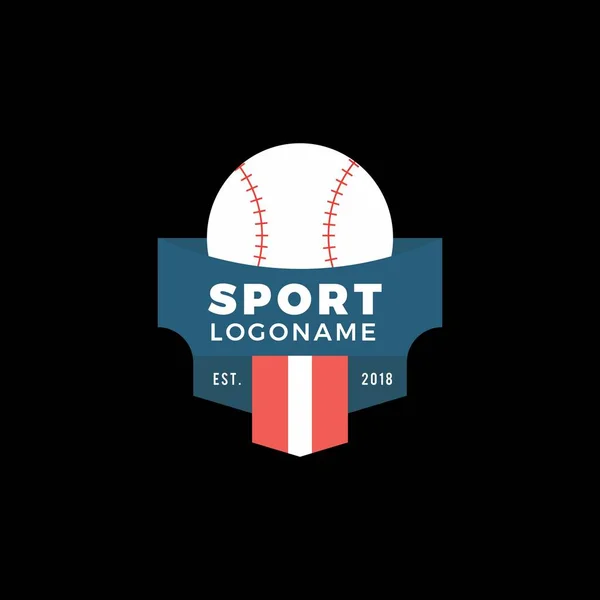 Sport Thema Eenvoudige Vector Ontwerp — Stockvector