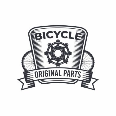 Bisiklet temalı vektör tasarımı bisiklet üretim şirketlerinde veya yazdırma ortamlarında etiketler için uygundur, vb.