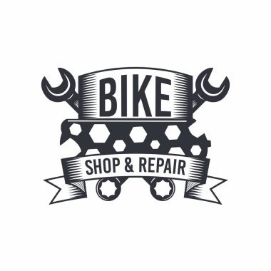 Bisiklet temalı vektör tasarımı bisiklet üretim şirketlerinde veya yazdırma ortamlarında etiketler için uygundur, vb.