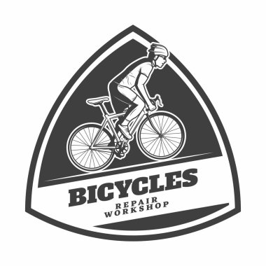 Bisiklet temalı vektör tasarımı bisiklet üretim şirketlerinde veya yazdırma ortamlarında etiketler için uygundur, vb.