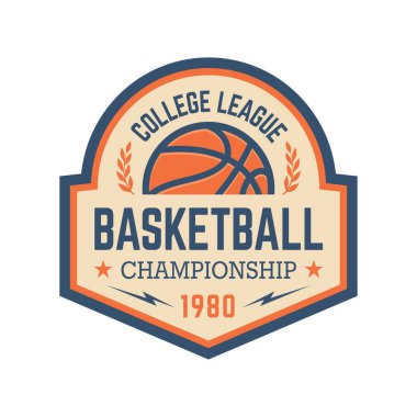 Basketbol temalı vektör tasarımı