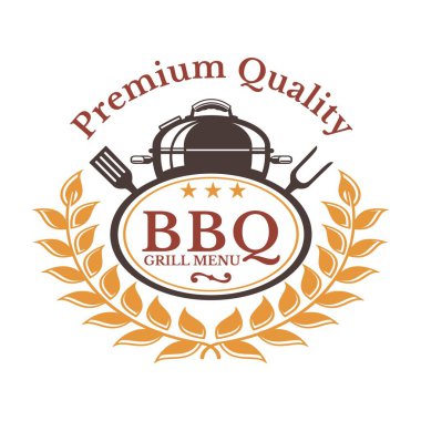 Biftek, et, tavuk vs. gibi yemek menüsü temalı vektör tasarımı