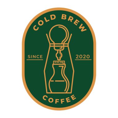 Kahve içecek temalı vektör tasarımı dükkan veya kafe etiketleri için uygundur