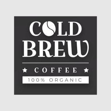 Kahve içecek temalı vektör tasarımı dükkan veya kafe etiketleri için uygundur