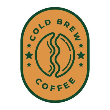 Kahve içecek temalı vektör tasarımı dükkan veya kafe etiketleri için uygundur