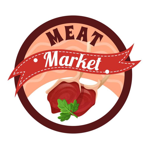 Food menu themed vector design such as beef steak, meat, chicken etc