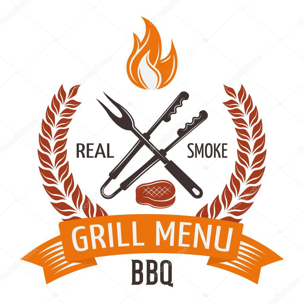 Food menu themed vector design such as beef steak, meat, chicken etc