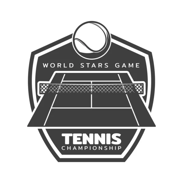 Tenis sporu temalı vektör tasarımı