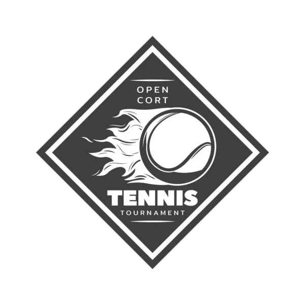 Tennis Sport Thème Vectoriel Design — Image vectorielle