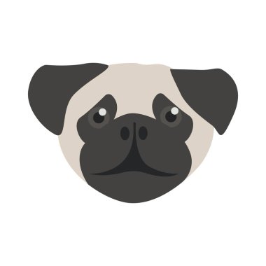 Köpek hayvan temalı vektör tasarımı