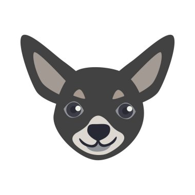 Köpek hayvan temalı vektör tasarımı