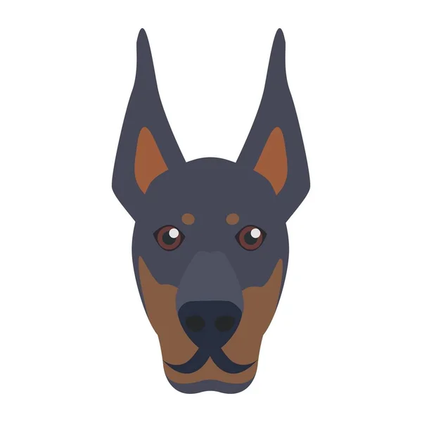 Desenho Vetor Temático Animal Cão — Vetor de Stock