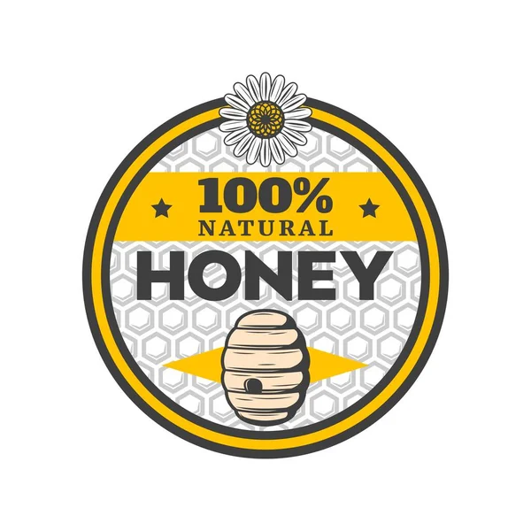 Honig Themen Vektordesign Für Logos Oder Marken Honig Produzierenden Unternehmen — Stockvektor