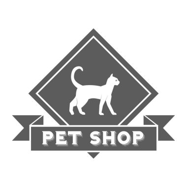 Kedi hayvan temalı vektör tasarımı