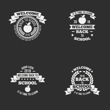 Okullar, üniversiteler vs. gibi eğitici temalı vektör tasarımı.