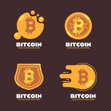 Kripto para birimi temalı vektör tasarımı