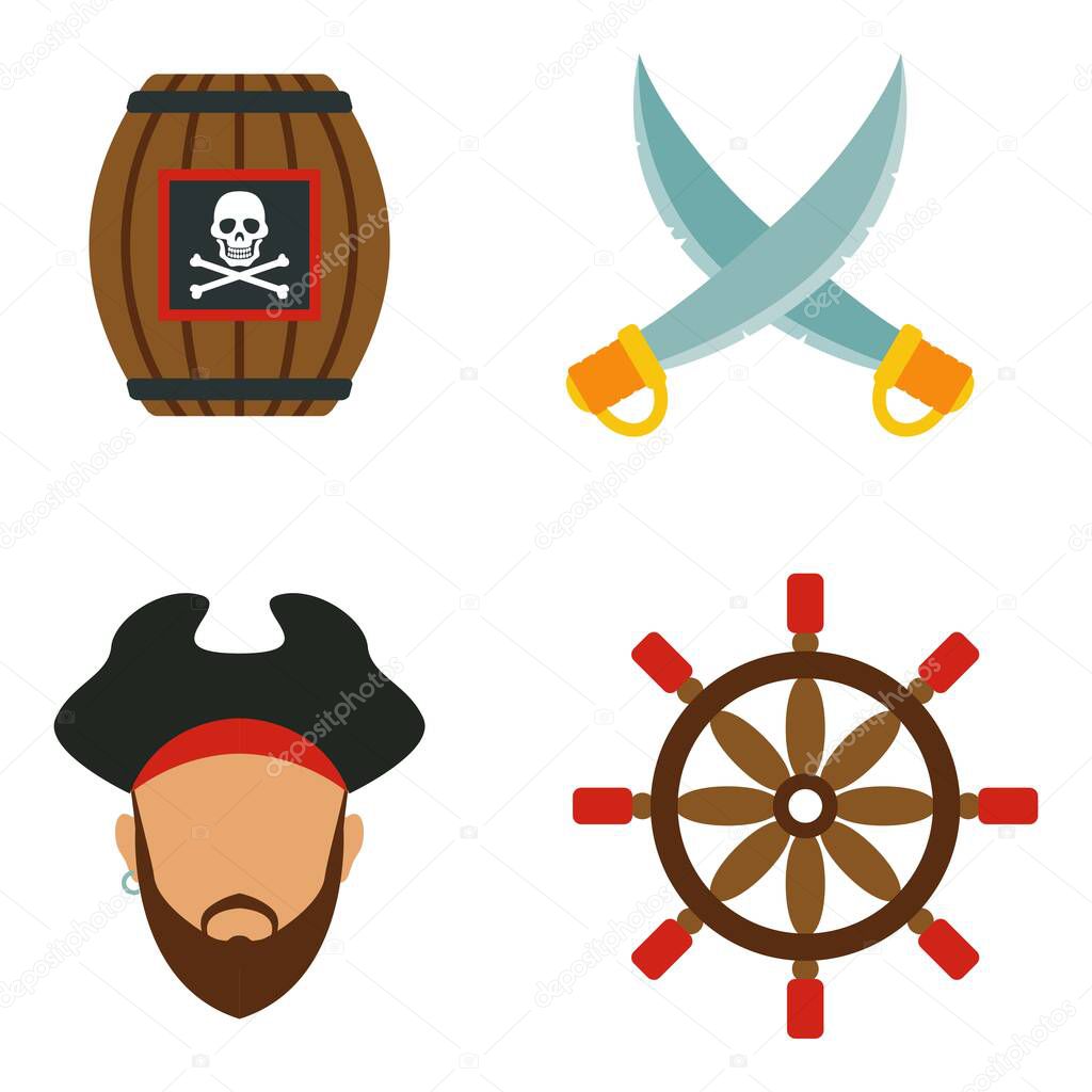 Pirate themed vector design